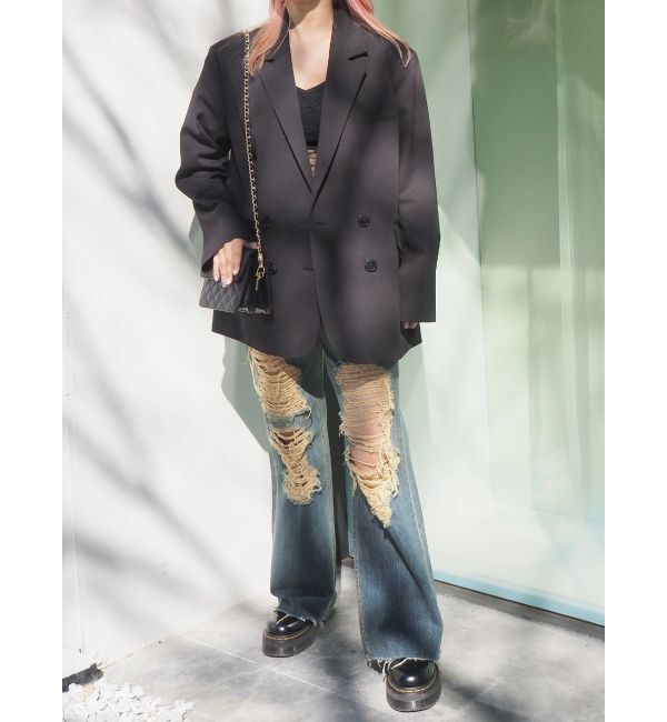 EVRIS「オーバーサイズジャケット【セットアップ着用可能】」|テーラードジャケット|