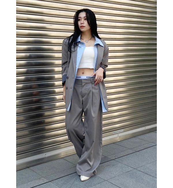 EVRIS「オーバーサイズジャケット【セットアップ着用可能】」|テーラードジャケット|