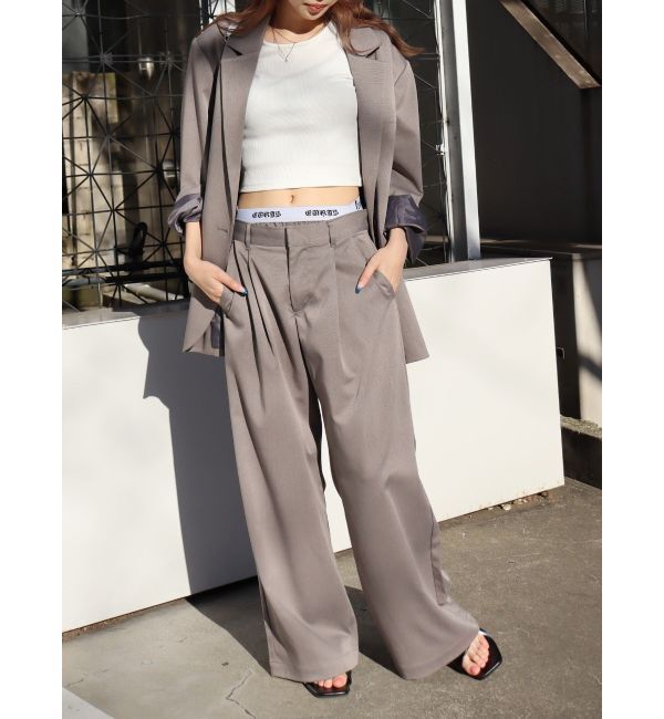 EVRIS「オーバーサイズジャケット【セットアップ着用可能】」|テーラードジャケット|