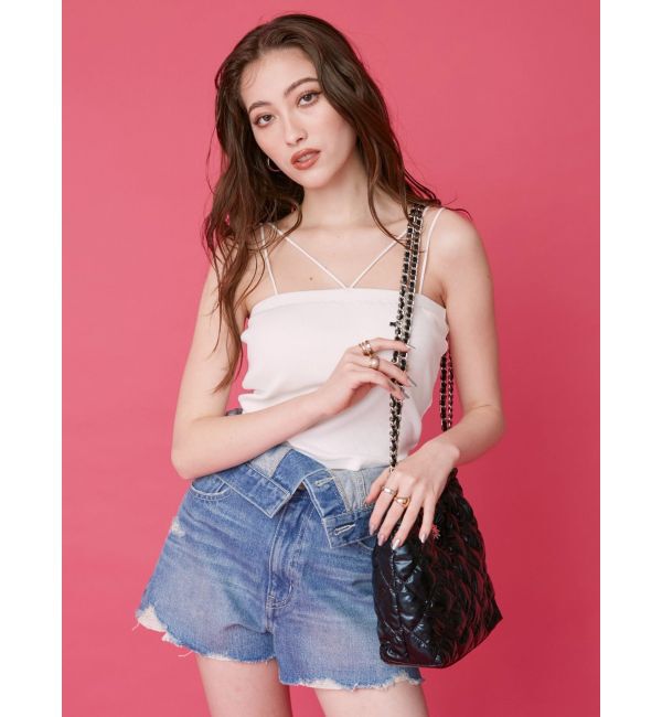 EVRIS「2WAYストラップビスチェ」|キャミソール|