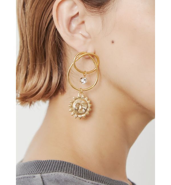 EVRIS「SUNNY MOTIF ピアス」|ピアス|