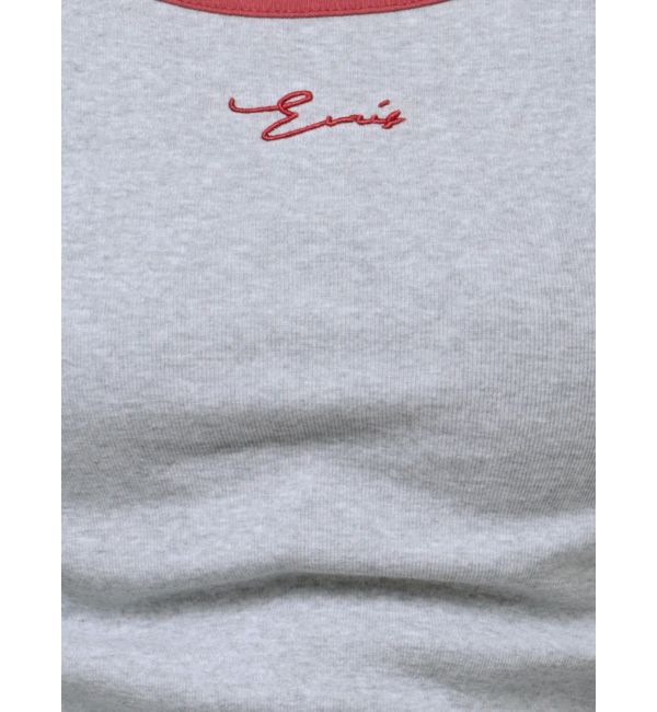 EVRIS「サイドドロストワンポイントショートトップス」|Tシャツ・カットソー|