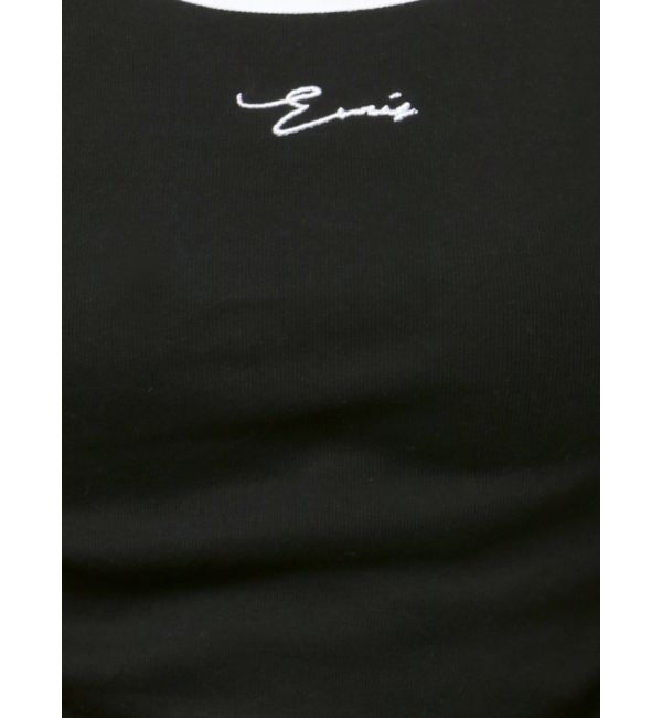 EVRIS「サイドドロストワンポイントショートトップス」|Tシャツ・カットソー|