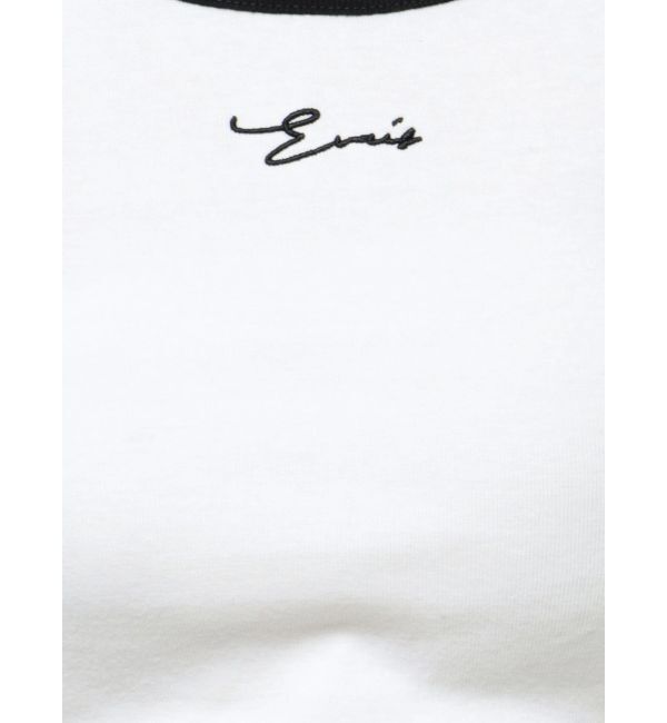 EVRIS「サイドドロストワンポイントショートトップス」|Tシャツ・カットソー|