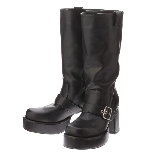 EVRIS「ルーズエンジニアブーツ」|ロングブーツ|