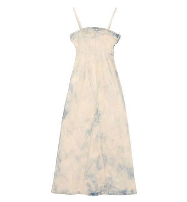 EVRIS「デニムベアロングワンピース」|ワンピース|