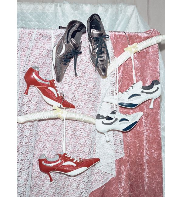 EVRIS「ポインテッドスニーカーヒール」|パンプス|