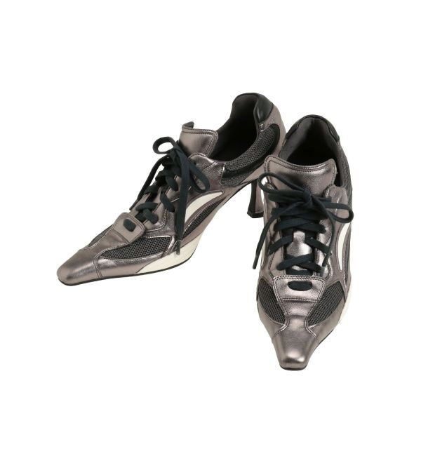 EVRIS「ポインテッドスニーカーヒール」|パンプス|