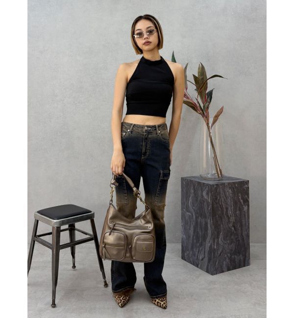 EVRIS「ポケットハンドBAG」|ハンドバッグ|