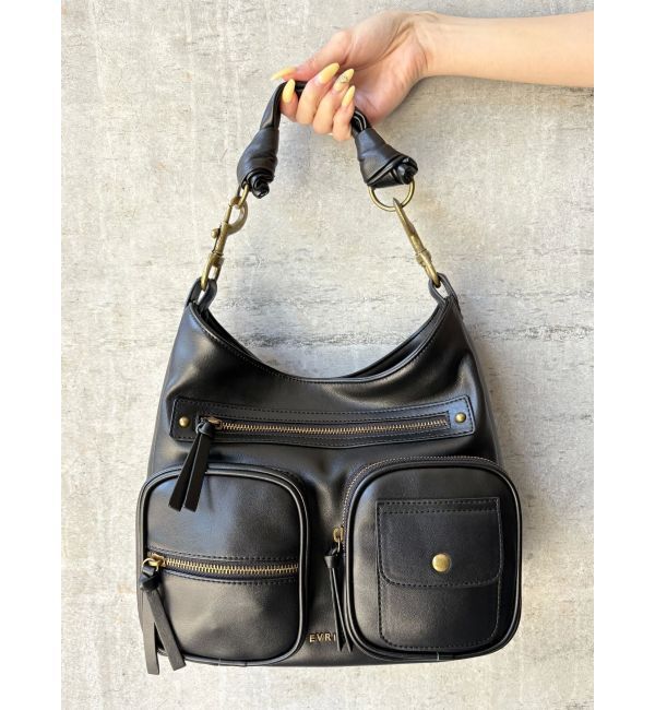 EVRIS「ポケットハンドBAG」|ハンドバッグ|