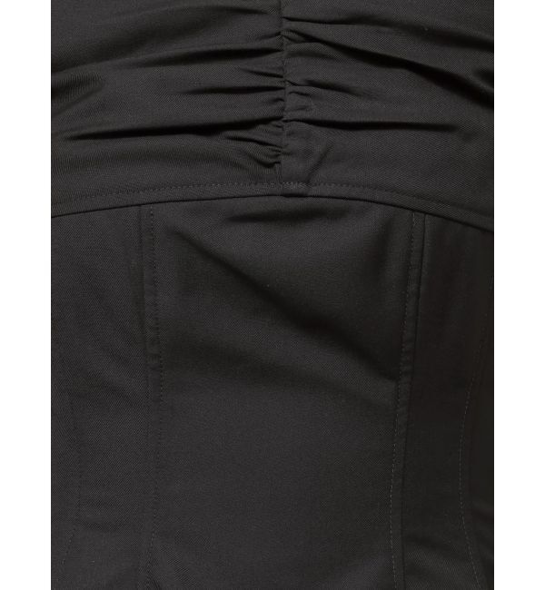 EVRIS「ショルダーリボンプリーツミニワンピース」|ワンピース|