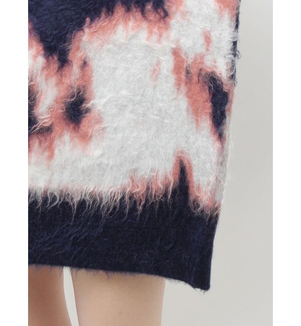 EVRIS「アニマルシャギーオーバーサイズニットトップス」|ニット・セーター|