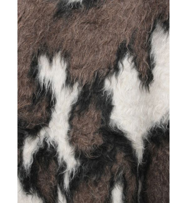 EVRIS「アニマルシャギーオーバーサイズニットトップス」|ニット・セーター|