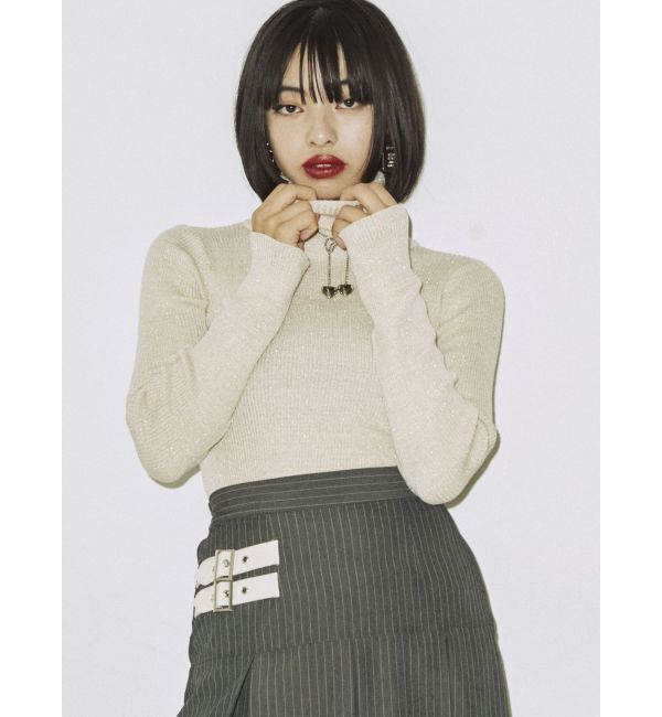 jouetie「ベーシックカラータートルニット」|ニット・セーター|