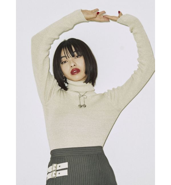 jouetie「ベーシックカラータートルニット」|ニット・セーター|