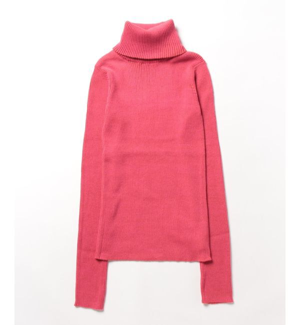 jouetie「ベーシックカラータートルニット」|ニット・セーター|ピンク