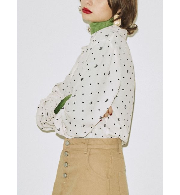 jouetie「ドットパターンシャツ」|シャツ・ブラウス|