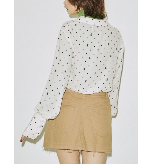 jouetie「ドットパターンシャツ」|シャツ・ブラウス|