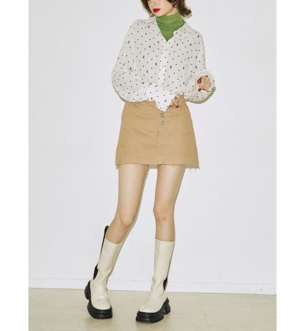 jouetie「ドットパターンシャツ」|シャツ・ブラウス|