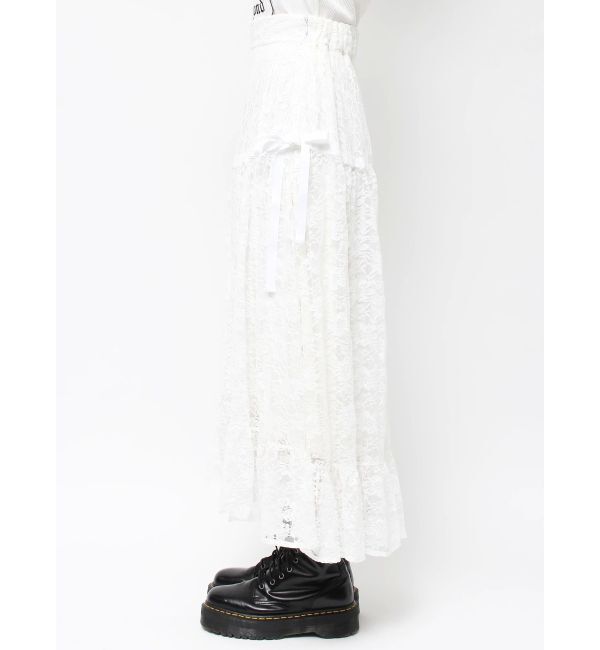 jouetie「レースアシメリボンフレアスカート」|スカート|