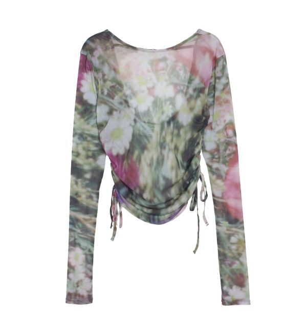 jouetie「フォトプリントシアートップス【セットアップ対応】」|Tシャツ・カットソー|グリーン