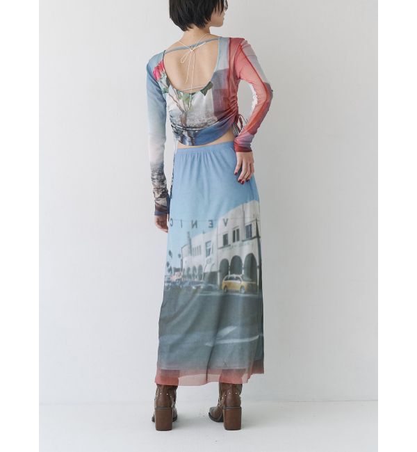 jouetie「フォトプリントシアートップス【セットアップ対応】」|Tシャツ・カットソー|