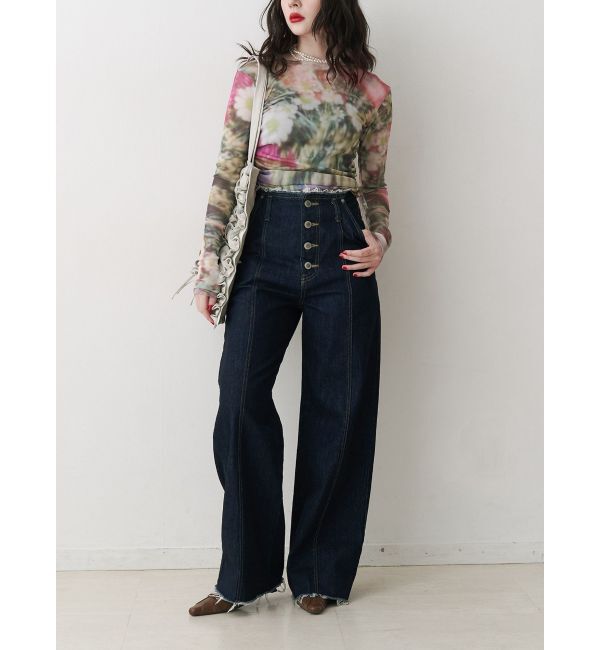 jouetie「フォトプリントシアートップス【セットアップ対応】」|Tシャツ・カットソー|