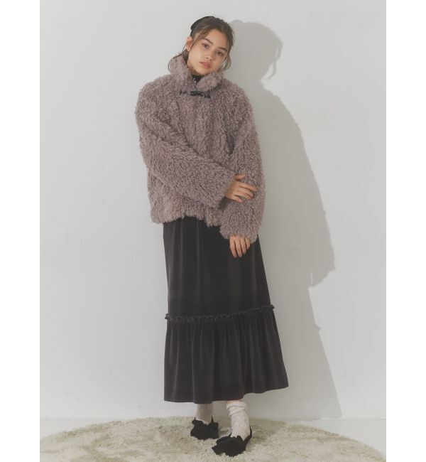 merry jenny「poodle collar fakefur coat」|その他|