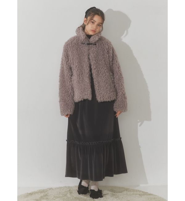 merry jenny「poodle collar fakefur coat」|その他|
