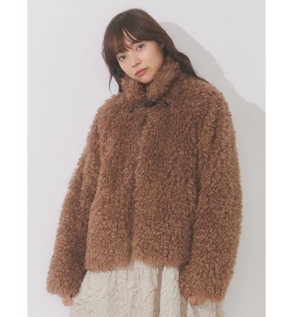 merry jenny「poodle collar fakefur coat」|その他|