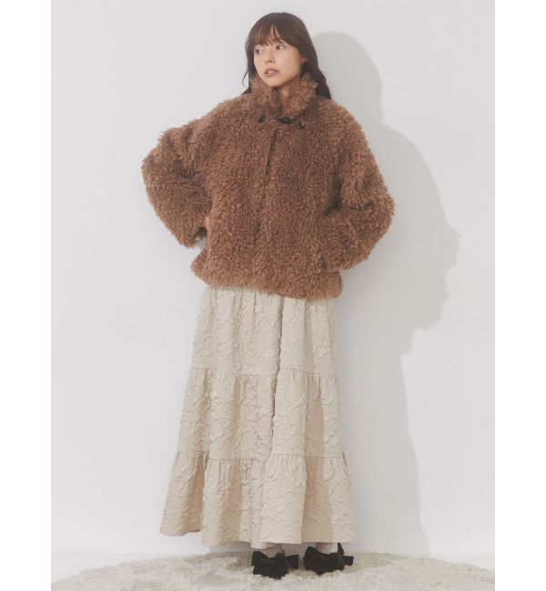 merry jenny「poodle collar fakefur coat」|その他|