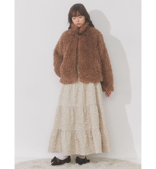 merry jenny「poodle collar fakefur coat」|その他|