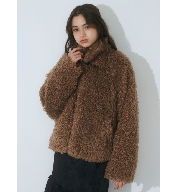 merry jenny「poodle collar fakefur coat」|その他|