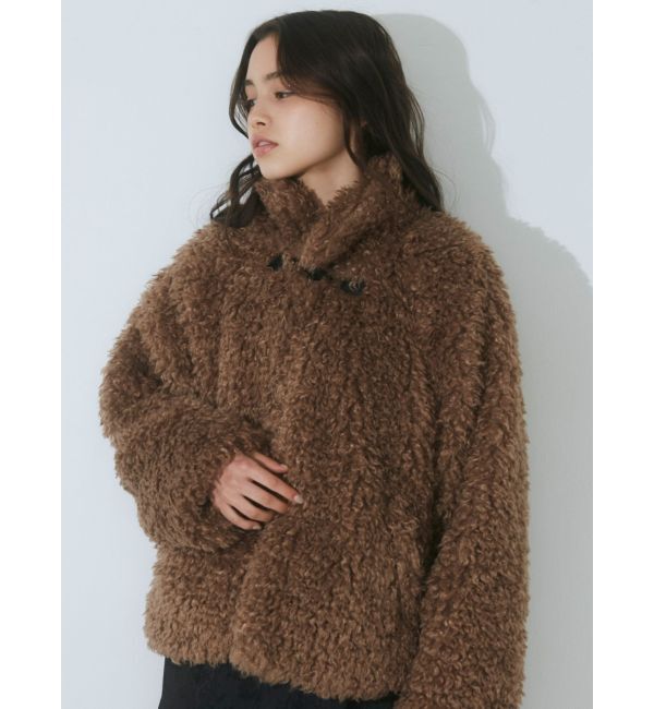 merry jenny「poodle collar fakefur coat」|その他|
