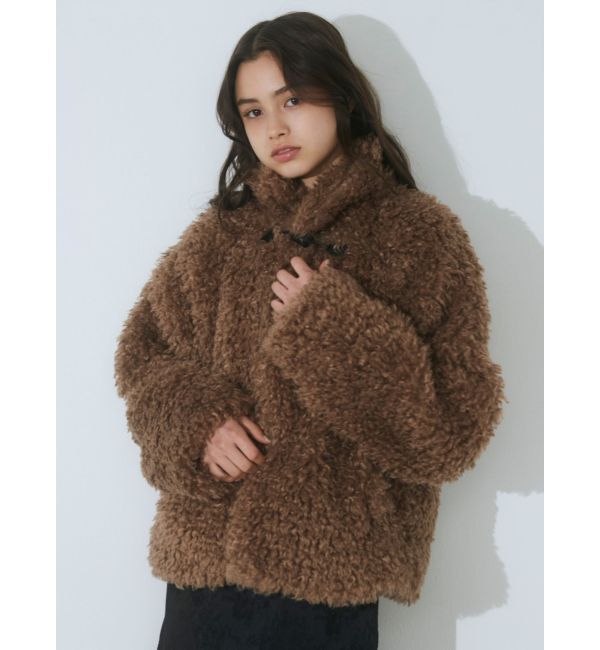 merry jenny「poodle collar fakefur coat」|その他|