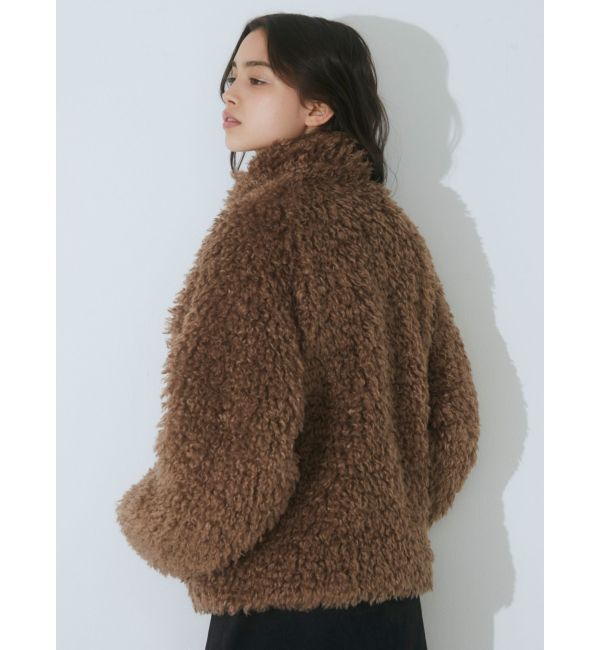 merry jenny「poodle collar fakefur coat」|その他|
