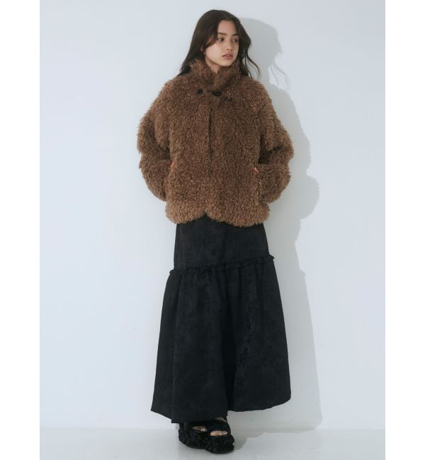 merry jenny「poodle collar fakefur coat」|その他|