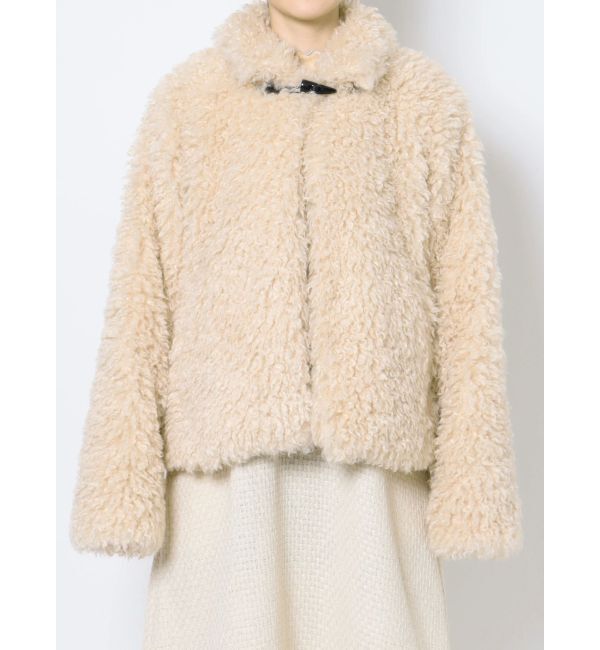 merry jenny「poodle collar fakefur coat」|その他|