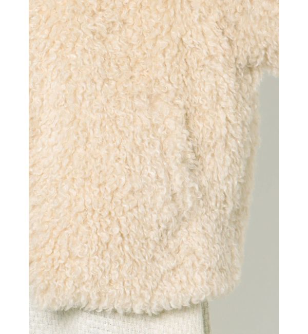 merry jenny「poodle collar fakefur coat」|その他|