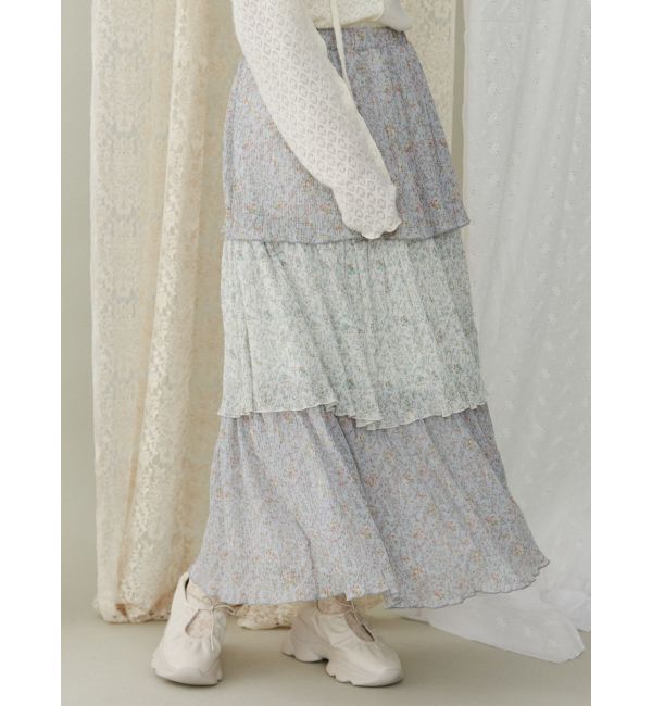merry jenny「petit flowerティアードスカート」|スカート|