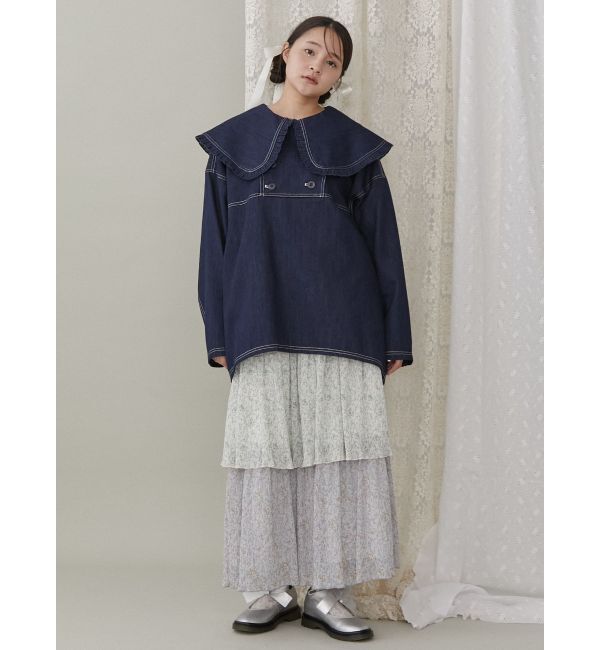 merry jenny「petit flowerティアードスカート」|スカート|