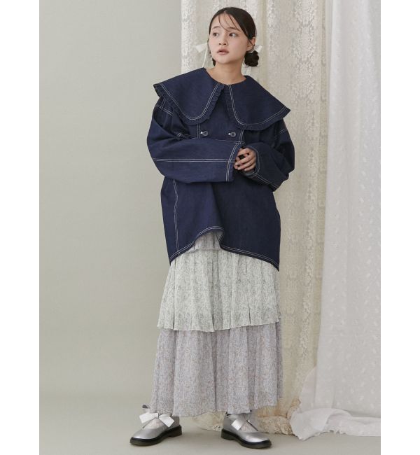 merry jenny「petit flowerティアードスカート」|スカート|