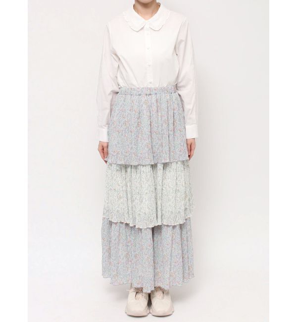 merry jenny「petit flowerティアードスカート」|スカート|