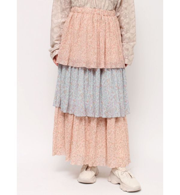 merry jenny「petit flowerティアードスカート」|スカート|