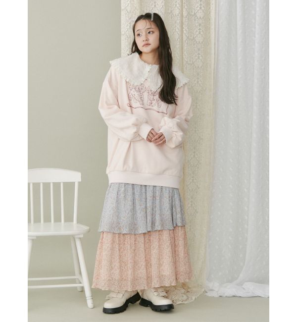 merry jenny「petit flowerティアードスカート」|スカート|
