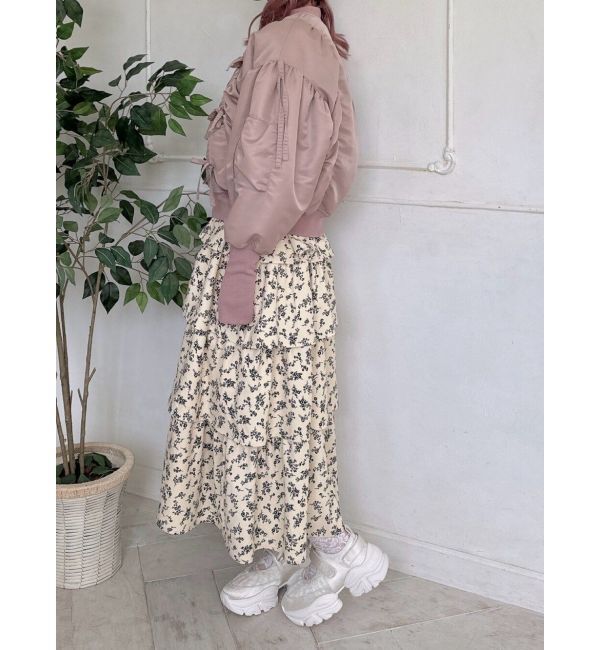 merry jenny「ribbon ribbon MA-1」|ミリタリージャケット|