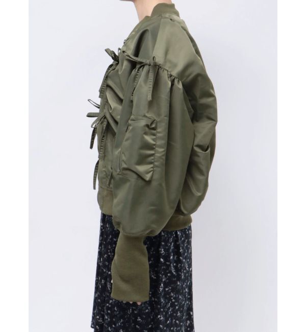 merry jenny「ribbon ribbon MA-1」|ミリタリージャケット|