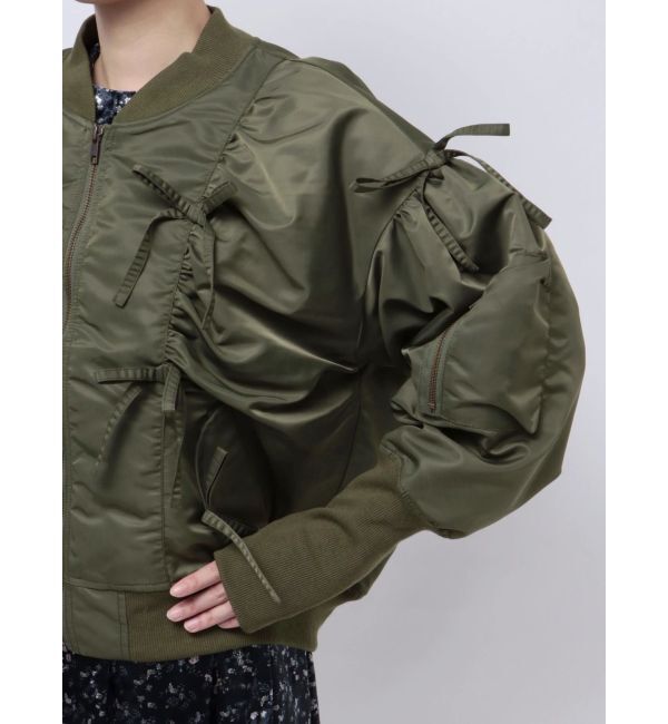 merry jenny「ribbon ribbon MA-1」|ミリタリージャケット|