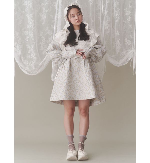 merry jenny「ジャガードフレアミニワンピース」|ワンピース|