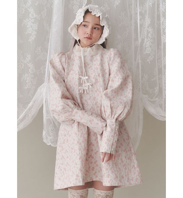 merry jenny「ジャガードフレアミニワンピース」|ワンピース|